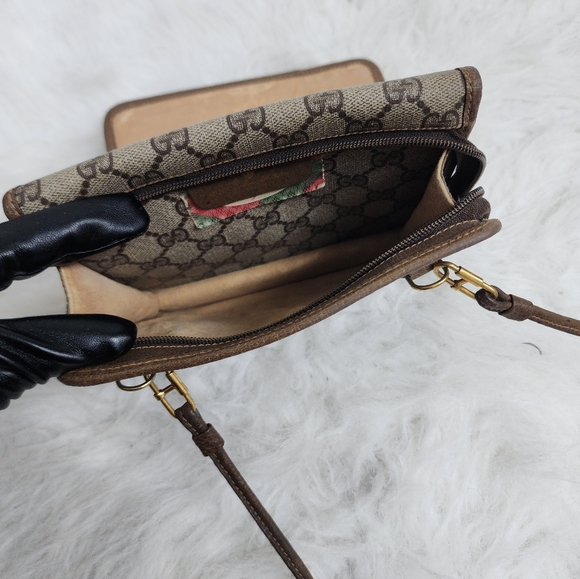 authentic Gucci wallet bag crossbody - Picture 14 of 15